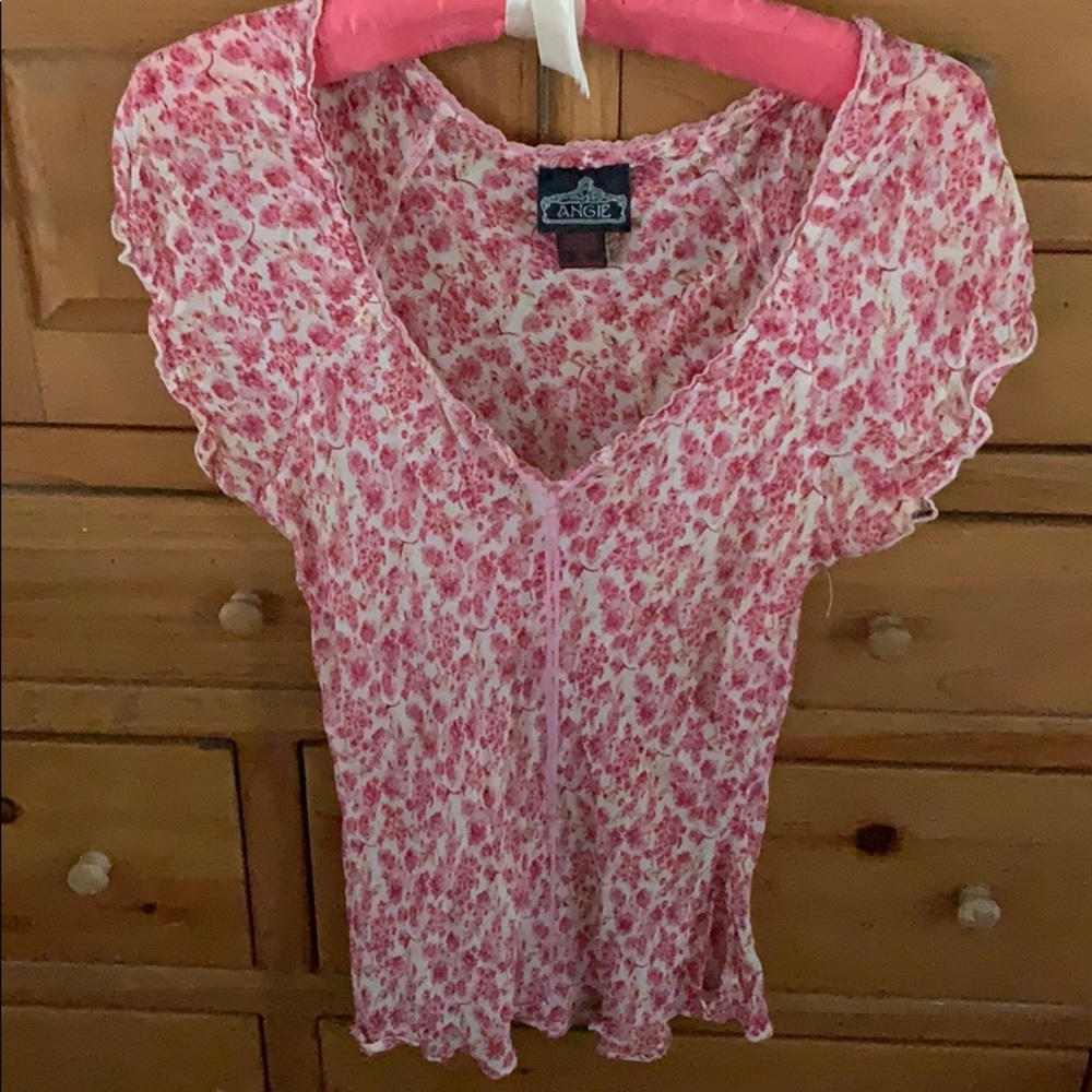 Sheer  Blouse Sz M.